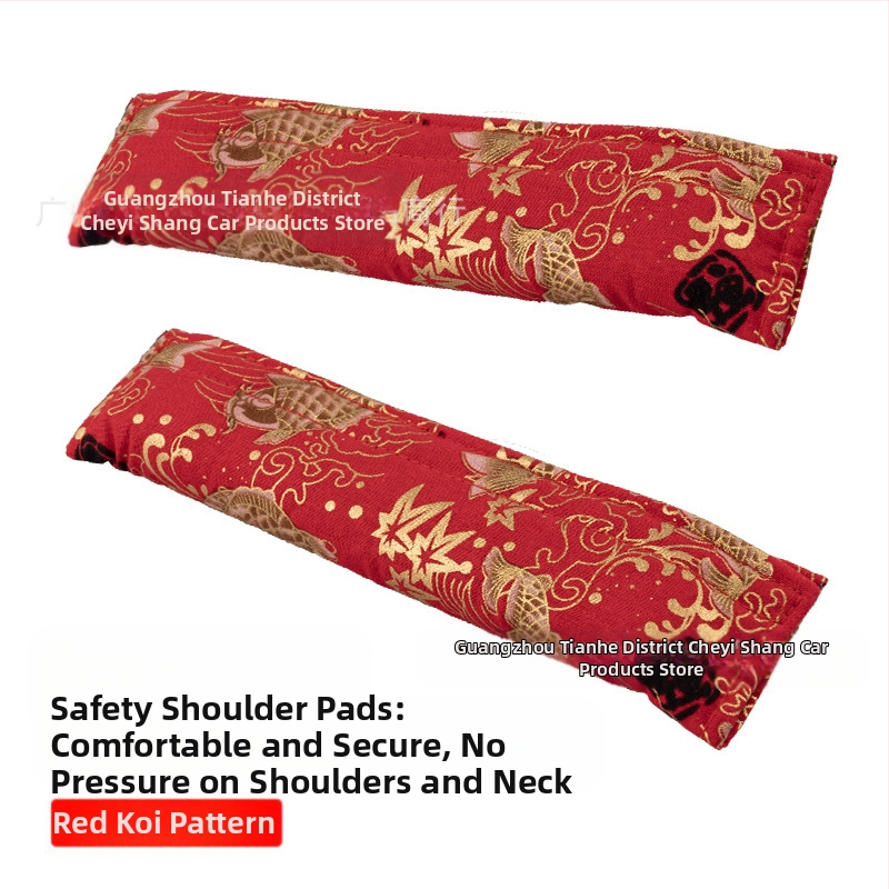 Auto õlakate Jaapani ja tuuliku turvavöö kaitsekate Auto kaitsekate Turvavöö katte kaunistus