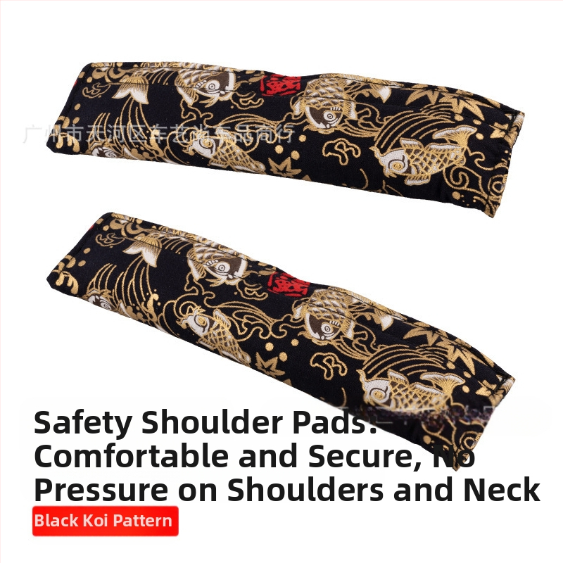 Auto õlakate Jaapani ja tuuliku turvavöö kaitsekate Auto kaitsekate Turvavöö katte kaunistus