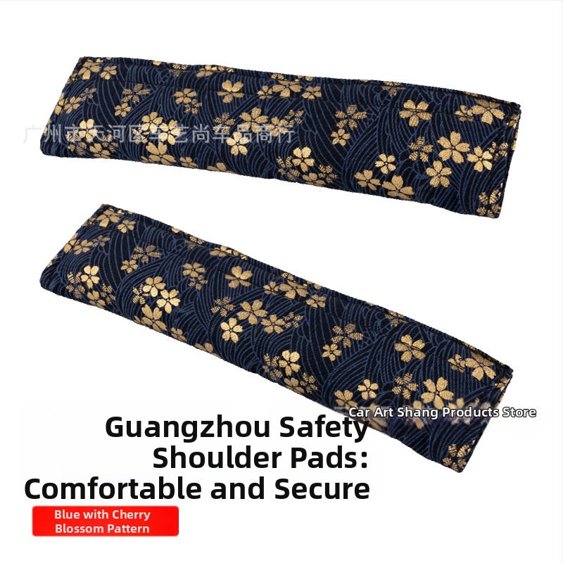 Auto õlakate Jaapani ja tuuliku turvavöö kaitsekate Auto kaitsekate Turvavöö katte kaunistus