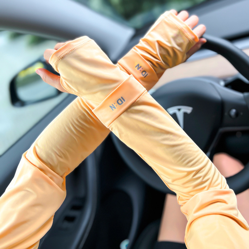 Suvised jääsiidist varrukad meestele 2024. aasta päikesekaitsega jäävarrukad, UV-vastased käekaitsed, hingavad päikesevarjud