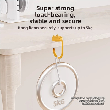 Koolikoti konksuga laud 2024 Uus löögivaba õpilaslaua laud Küljelt liigutatav koolikoti konksuga riputuskott