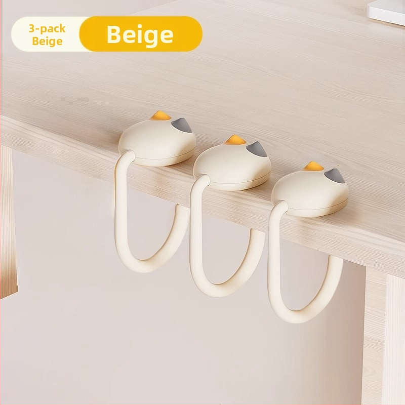 Koolikoti konksuga laud 2024 Uus löögivaba õpilaslaua laud Küljelt liigutatav koolikoti konksuga riputuskott