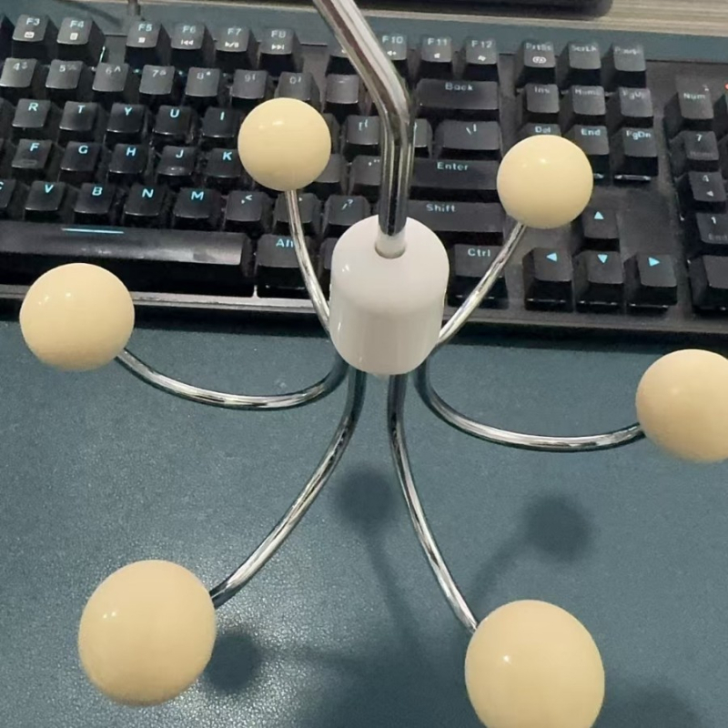 Kuueküünisega konksuga majapidamises kasutatav multifunktsionaalne riidepuu aluspesu hoiustamise ese ühiselamu garderoob 360 kraadi pöörlev konks