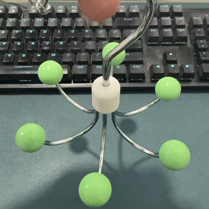 Kuueküünisega konksuga majapidamises kasutatav multifunktsionaalne riidepuu aluspesu hoiustamise ese ühiselamu garderoob 360 kraadi pöörlev konks