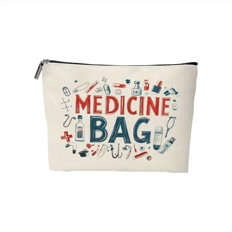 Slaugytojos tematikos stilingas fortepijono klavišų ir natų kosmetinis krepšys, lengvas ir patvarus poliesterio daiktų laikymo krepšys su užtrauktuku, muzikantas