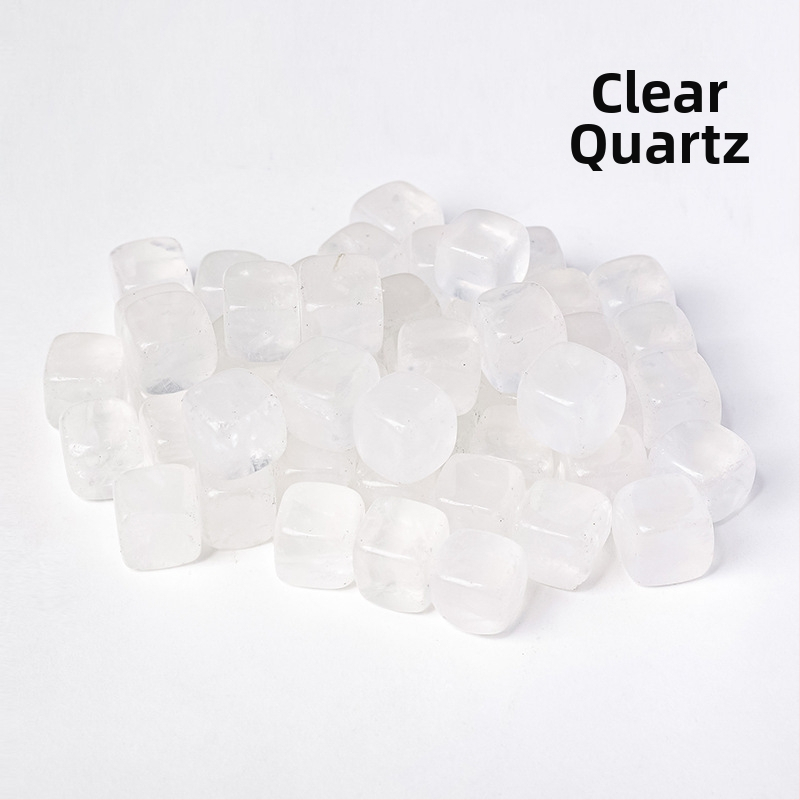 Naturaalne kristall, originaalkivi, 13 mm, ruudukujuline, värviline, kristall, poolvääriskivi, kristallist demagnetiseeritud kivi, kalapaagi dekoratiivsed kaunistused