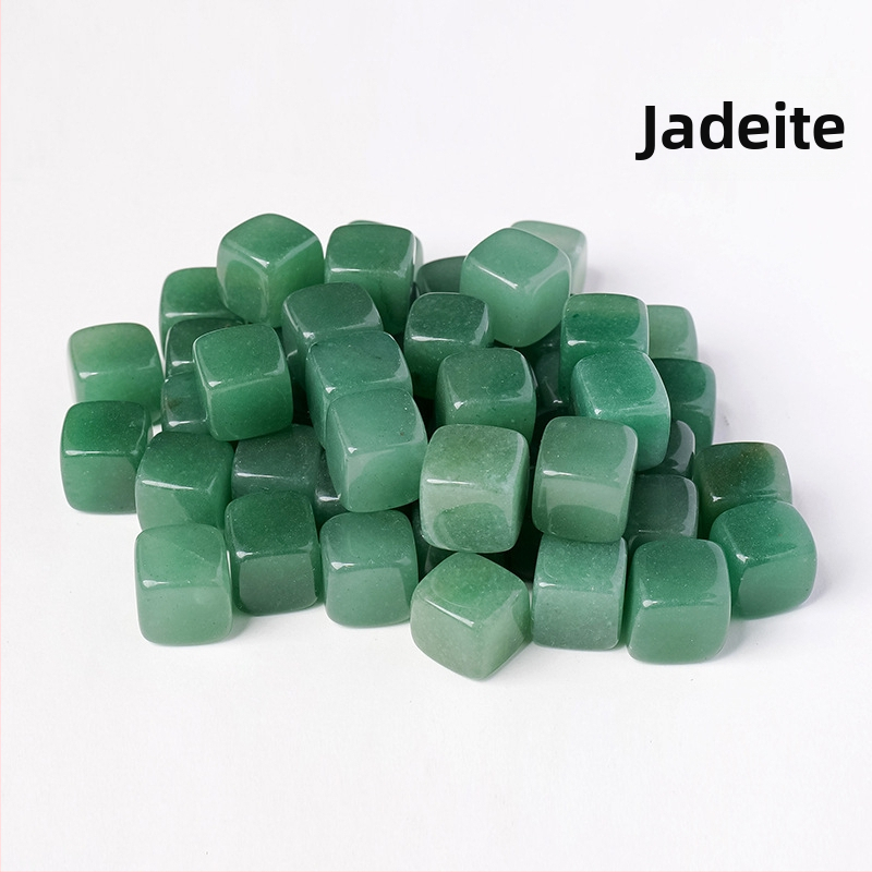 Naturaalne kristall, originaalkivi, 13 mm, ruudukujuline, värviline, kristall, poolvääriskivi, kristallist demagnetiseeritud kivi, kalapaagi dekoratiivsed kaunistused