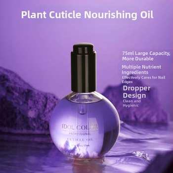 75 ml kuivatatud lillede toiteõli, suure mahutavusega okastevastane küünenaha niisutav sõrmeservaõli, lilleline küünte kaitseõli toitainelahus