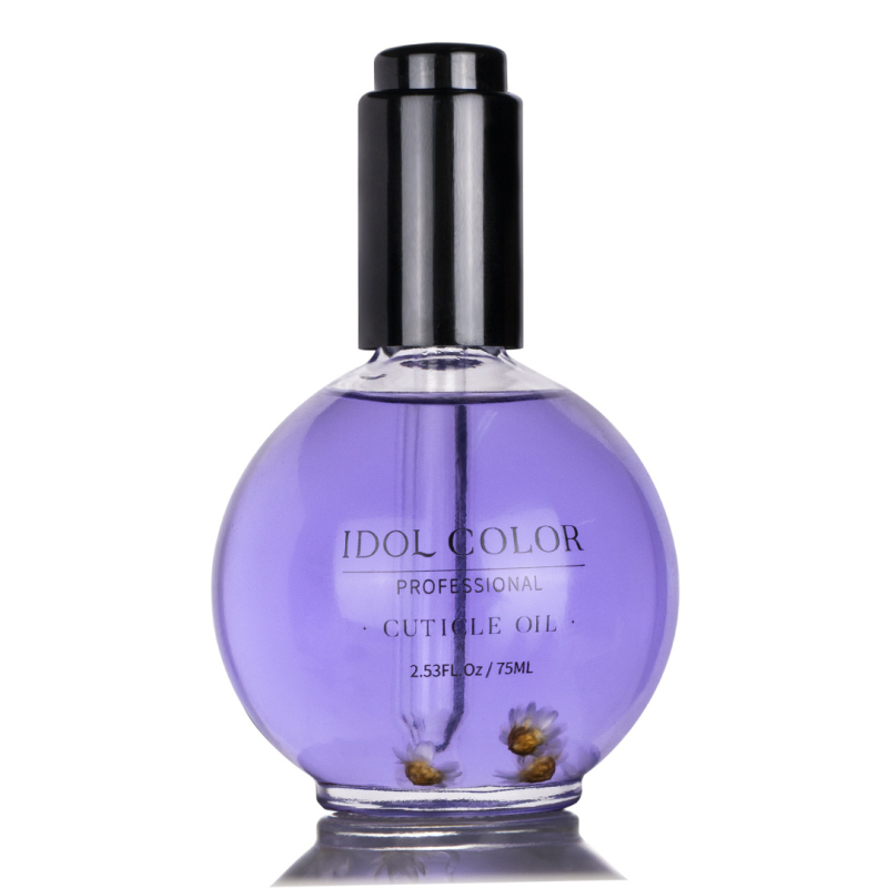 75 ml kuivatatud lillede toiteõli, suure mahutavusega okastevastane küünenaha niisutav sõrmeservaõli, lilleline küünte kaitseõli toitainelahus