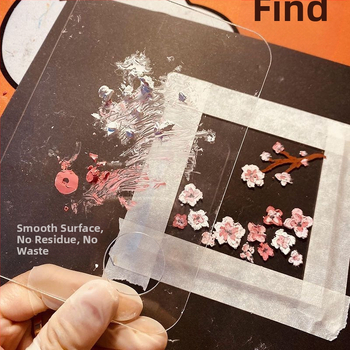 Õlimaalipulga palett Läbipaistev akrüülpalett Akvarellpigmentkunst Õpilane Lihtne puhastada Mugav Kaasaskantav