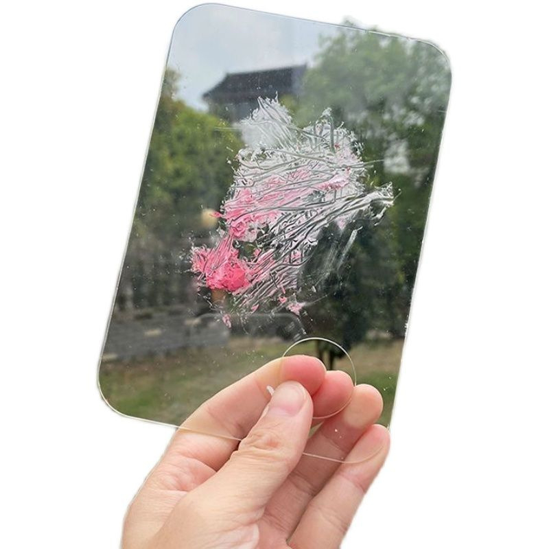 Õlimaalipulga palett Läbipaistev akrüülpalett Akvarellpigmentkunst Õpilane Lihtne puhastada Mugav Kaasaskantav