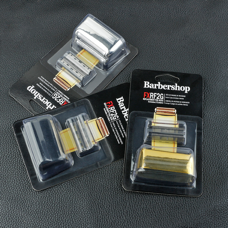 CestoMen Barber balinošs dubultais nazis, sieta uzvalks, Babyliss FX02 skuvekļa piederumi, griezējgalva