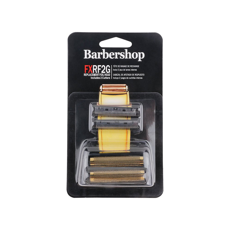 CestoMen Barber balinošs dubultais nazis, sieta uzvalks, Babyliss FX02 skuvekļa piederumi, griezējgalva