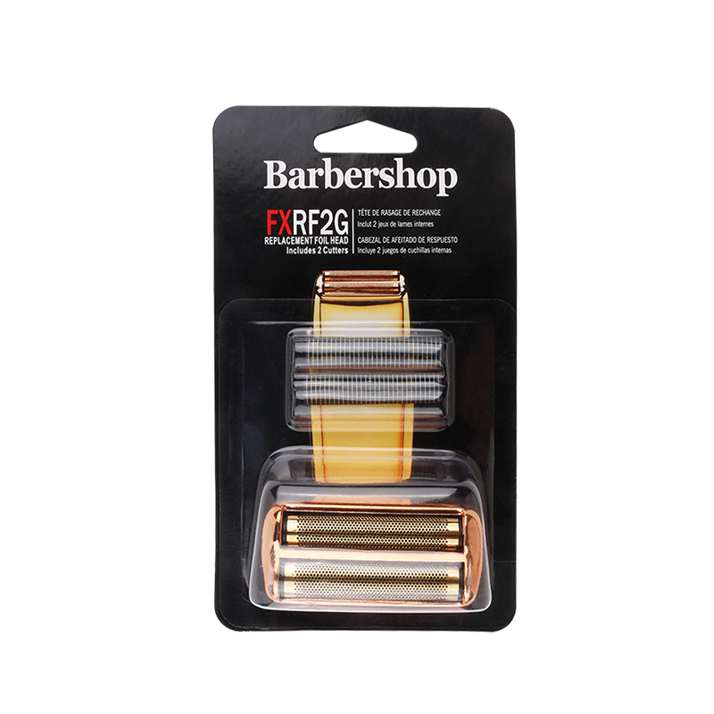 CestoMen Barber balinošs dubultais nazis, sieta uzvalks, Babyliss FX02 skuvekļa piederumi, griezējgalva