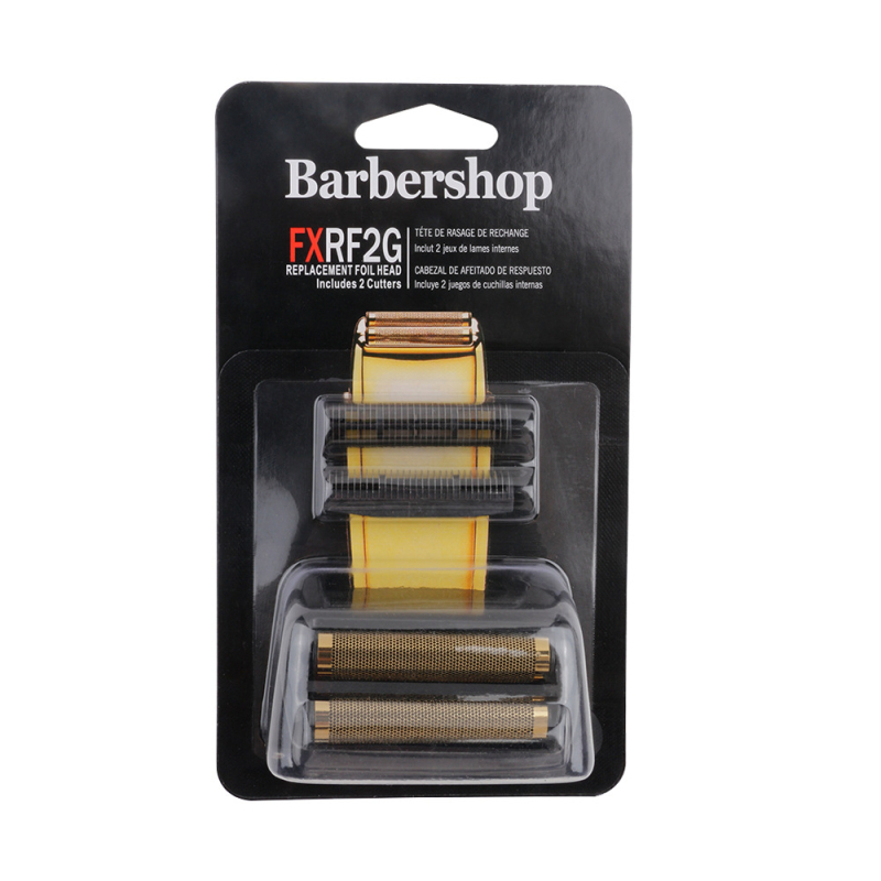 CestoMen Barber balinošs dubultais nazis, sieta uzvalks, Babyliss FX02 skuvekļa piederumi, griezējgalva