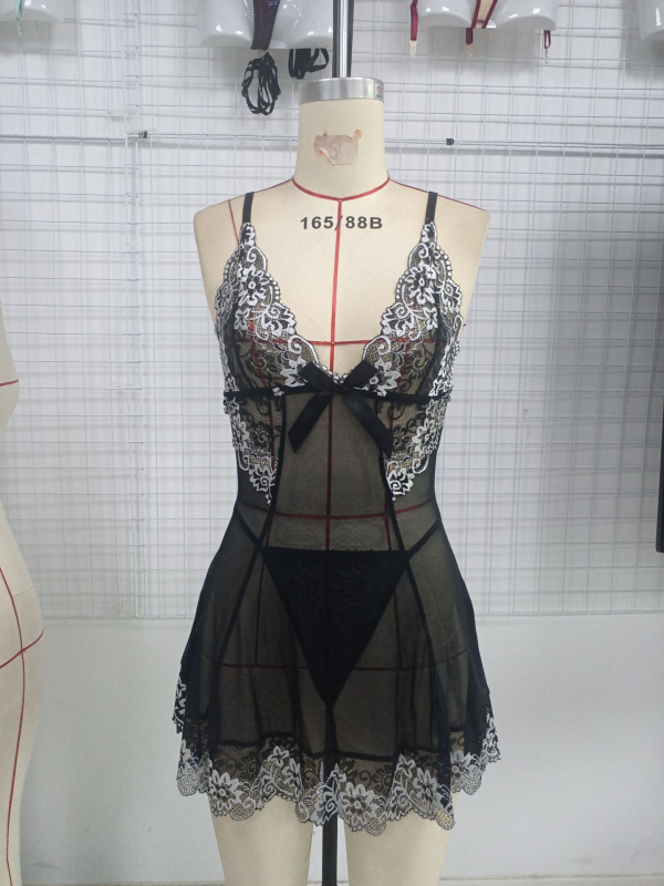 Amazoni väliskaubandus Euroopas ja Ameerika Ühendriikides plahvatuslikult seksikas ühes tükis aluspesu seksikas pitsist keha vormiv võrgutav perspektiiv öösärk hulgimüük