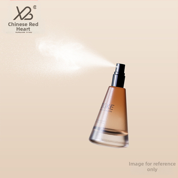 Uus laos 20ml jäätunud tee kooniline pudel paksu põhjaga pihustuspudel tilgutiga eeterliku õli parfüümipudel essentsi aluspudel