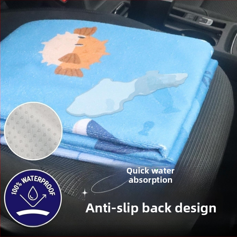 Трансграничен нов печатен водоустойчив, устойчив на пот калъф за йога спорт за задна седалка, неплъзгащ се калъф за задна седалка, устойчив на петна, възглавница