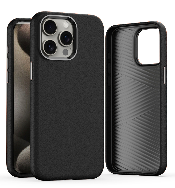 Ehtne nahkümbris iPhone 15PROMAX telefonile Apple 14Plus riistvaraline objektiiviraam magnetilise kaitsega