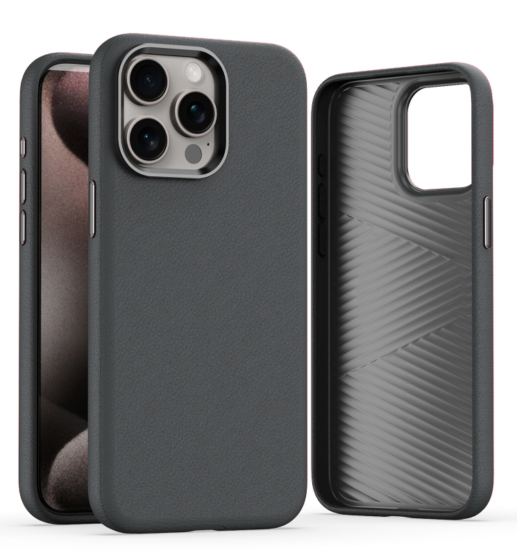 Ehtne nahkümbris iPhone 15PROMAX telefonile Apple 14Plus riistvaraline objektiiviraam magnetilise kaitsega