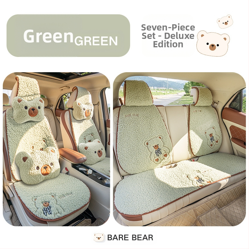 Autopadi pehme soe talvine istmekate koomiksi armas jumalanna autopadi poolpakk autoistmepadja hulgimüük