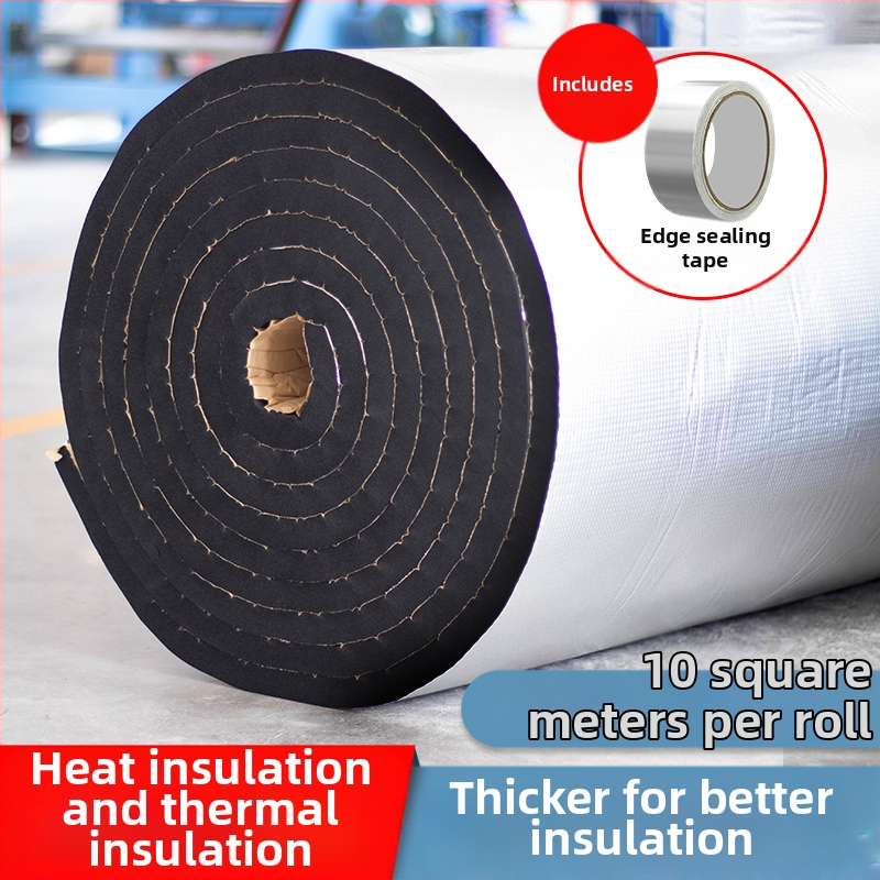 Изолация на покрива, памучна, устойчива на висока температура, огнеупорна кърпа, изолационно фолио за таван на покрива, самозалепваща се изолационна плоча за покрив