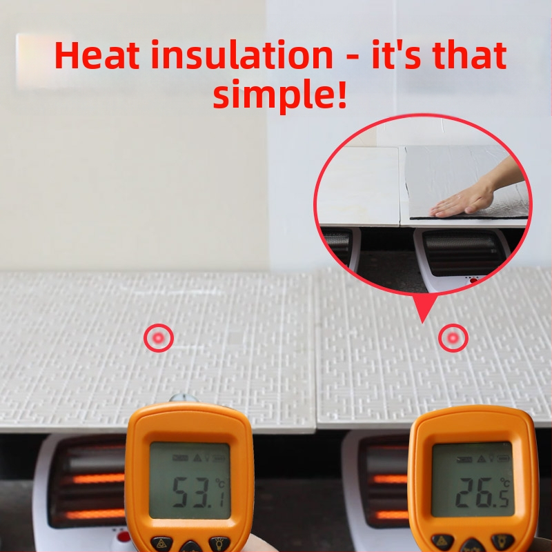 Изолация на покрива, памучна, устойчива на висока температура, огнеупорна кърпа, изолационно фолио за таван на покрива, самозалепваща се изолационна плоча за покрив