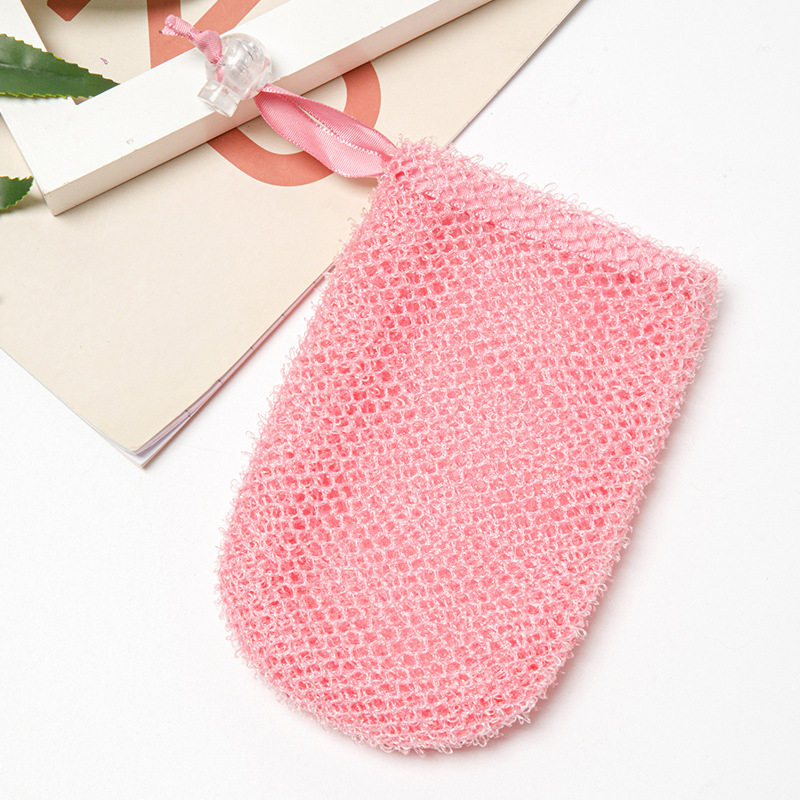 Rippuv Aafrika võrgust vahutav võrgust kott nailonist vastupidav kerge veega pestav näopuhastusvahend käsitsi valmistatud seep vahutav artefakt