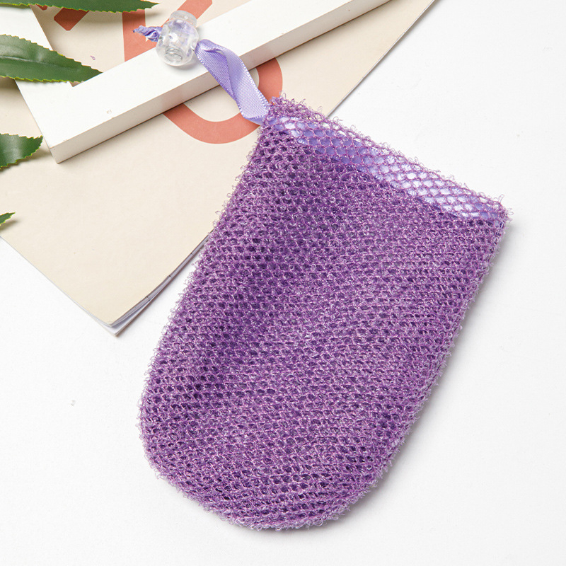 Rippuv Aafrika võrgust vahutav võrgust kott nailonist vastupidav kerge veega pestav näopuhastusvahend käsitsi valmistatud seep vahutav artefakt