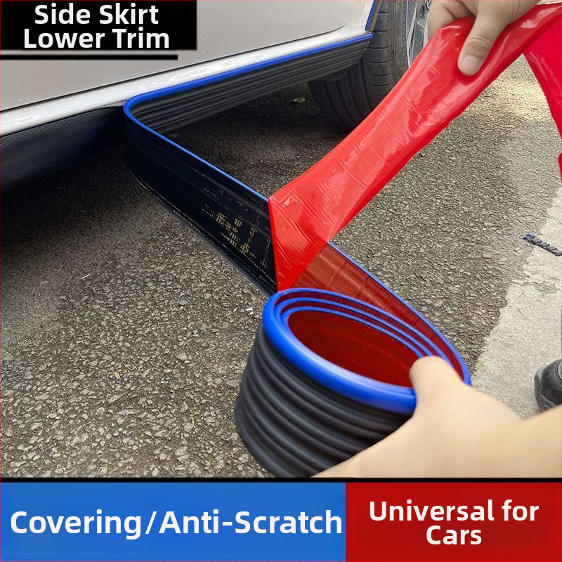 Auto küljekarbi universaalne modifikatsioon, kokkupõrkevastane riba, kriimustuskindel, roostes kriimustuste kate, isekleepuv kere kaunistusriba