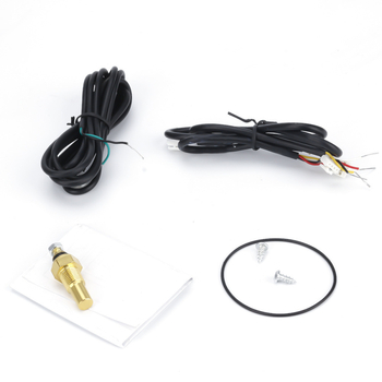 60 mm automašīnas modifikācijas instrumenta rādītājs ar kompresoru ūdens temperatūrai, eļļas temperatūrai, eļļas spiediena spriegumam, gaisa un degvielas attiecībai, automašīnas instruments