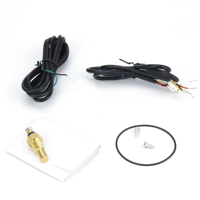 60 mm automašīnas modifikācijas instrumenta rādītājs ar kompresoru ūdens temperatūrai, eļļas temperatūrai, eļļas spiediena spriegumam, gaisa un degvielas attiecībai, automašīnas instruments