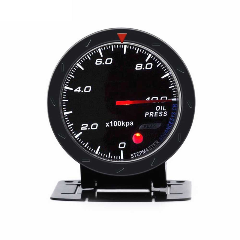 60 mm automašīnas modifikācijas instrumenta rādītājs ar kompresoru ūdens temperatūrai, eļļas temperatūrai, eļļas spiediena spriegumam, gaisa un degvielas attiecībai, automašīnas instruments