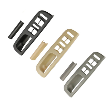 Sobib Volkswagen Passat B5 B5.5 vanale Passati auto ukselingile käetugedele must riishall