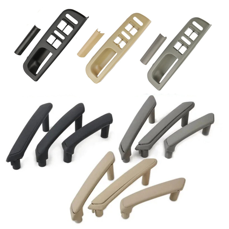 Sobib Volkswagen Passat B5 B5.5 vanale Passati auto ukselingile käetugedele must riishall