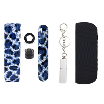 5in1 sobib Iqoiluma/One kaitseümbrisele, silikoonkate, sigaretihoidja kork + sigaretipadruni eemaldaja, sigaretikarbi puhastamine