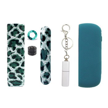 5in1 sobib Iqoiluma/One kaitseümbrisele, silikoonkate, sigaretihoidja kork + sigaretipadruni eemaldaja, sigaretikarbi puhastamine