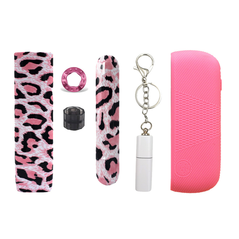 5in1 sobib Iqoiluma/One kaitseümbrisele, silikoonkate, sigaretihoidja kork + sigaretipadruni eemaldaja, sigaretikarbi puhastamine