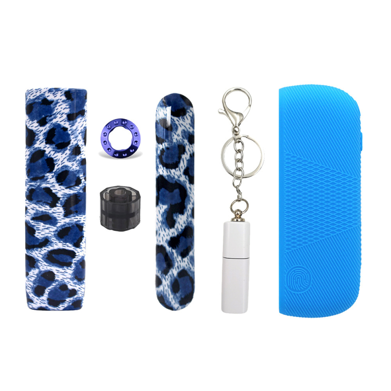 5in1 sobib Iqoiluma/One kaitseümbrisele, silikoonkate, sigaretihoidja kork + sigaretipadruni eemaldaja, sigaretikarbi puhastamine