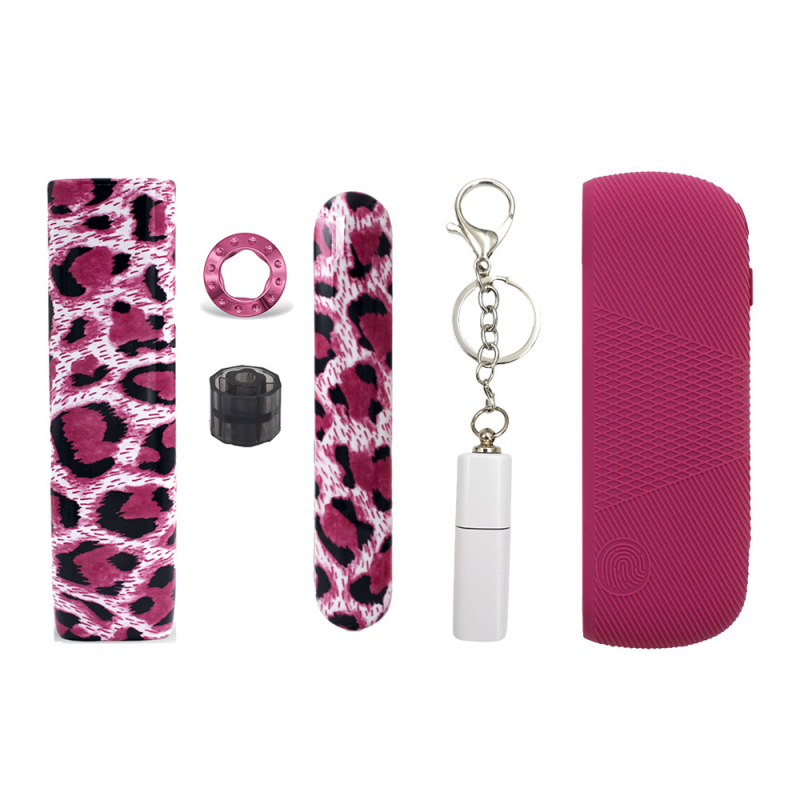 5in1 sobib Iqoiluma/One kaitseümbrisele, silikoonkate, sigaretihoidja kork + sigaretipadruni eemaldaja, sigaretikarbi puhastamine