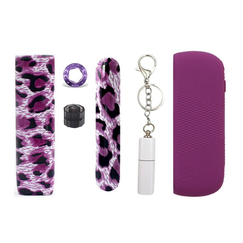 5in1 sobib Iqoiluma/One kaitseümbrisele, silikoonkate, sigaretihoidja kork + sigaretipadruni eemaldaja, sigaretikarbi puhastamine