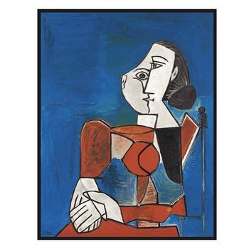 Picasso retro abstraktse tegelaskuju dekoratiivmaal elutoa hotelli B&B restorani meistri õlimaal nišikunsti rippuv maal