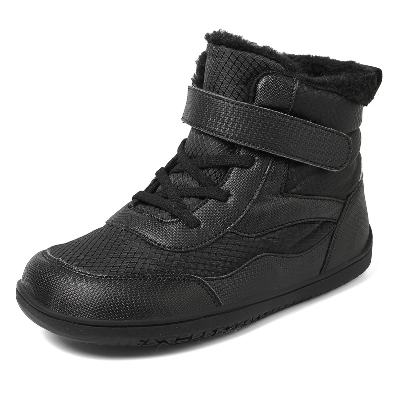 Jauni, ērti, pāri robežai, ziemas, augstpapēžu, ar vilnas oderi, biezi, plati bērnu kokvilnas apavi, silti sniega zābaki, vairumtirdzniecība