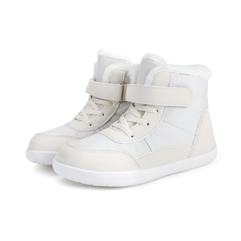 Jauni, ērti, pāri robežai, ziemas, augstpapēžu, ar vilnas oderi, biezi, plati bērnu kokvilnas apavi, silti sniega zābaki, vairumtirdzniecība