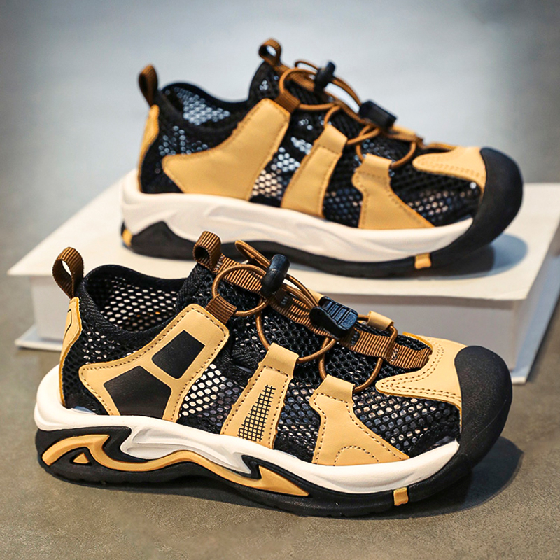 Hongxing lastejalatsid, laste sandaalid, poisid, 2025. aasta uued suvised õuespordijalatsid keskmisele ja suurele kasvule, poistele