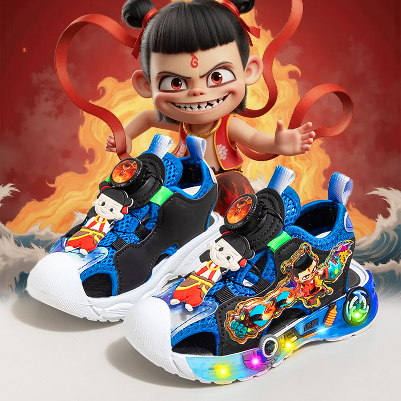 Hongxing lastejalatsid, laste sandaalid, poisid, 2025. aasta uued suvised õuespordijalatsid keskmisele ja suurele kasvule, poistele