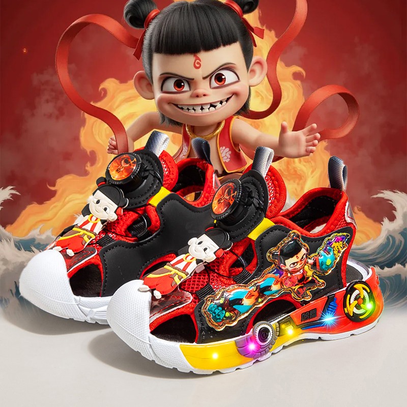 Hongxing lastejalatsid, laste sandaalid, poisid, 2025. aasta uued suvised õuespordijalatsid keskmisele ja suurele kasvule, poistele