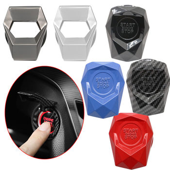 Ühe nupuga käivitusdekoratsioonikleebis süütelüliti kaitsekate auto salongi modifikatsioon spordikaunistuseks mõeldud rõngas lahe jooks auto universaalne