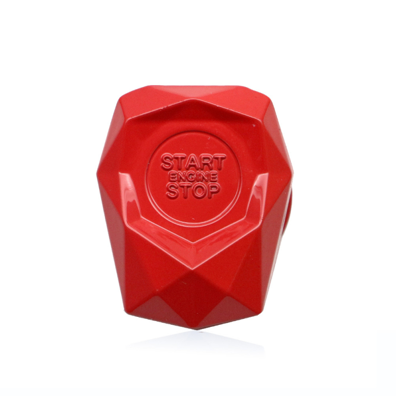 Ühe nupuga käivitusdekoratsioonikleebis süütelüliti kaitsekate auto salongi modifikatsioon spordikaunistuseks mõeldud rõngas lahe jooks auto universaalne