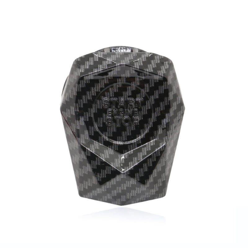 Ühe nupuga käivitusdekoratsioonikleebis süütelüliti kaitsekate auto salongi modifikatsioon spordikaunistuseks mõeldud rõngas lahe jooks auto universaalne